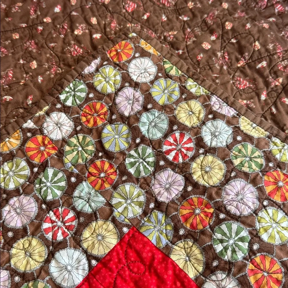 Handmade lap quilt